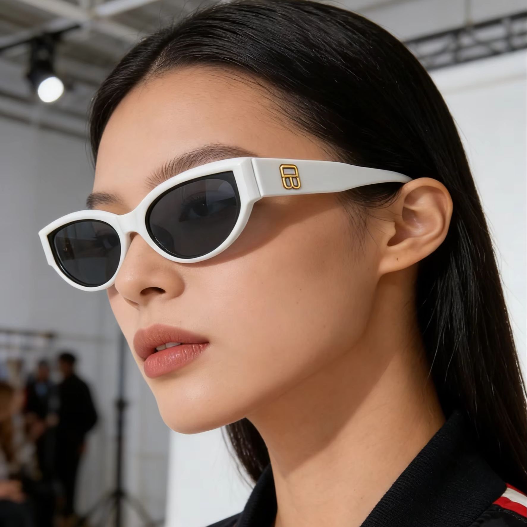 Sunglasses Cat Eye - Damskie okulary przeciwsłoneczne retro kocie oko,