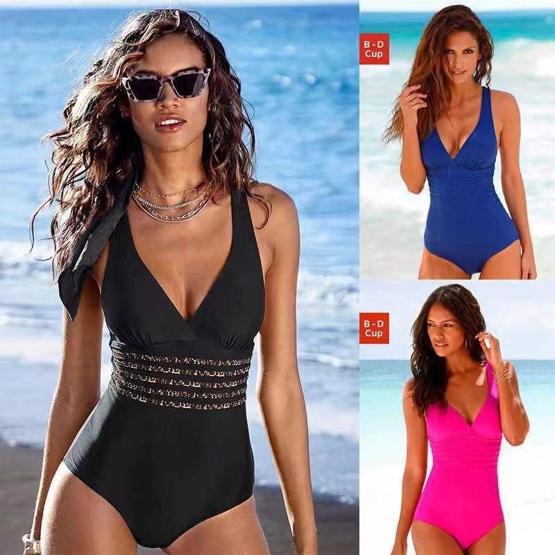 Damski strój kąpielowy tankini – Swimsuit Bikini Ruched recenzja i cena