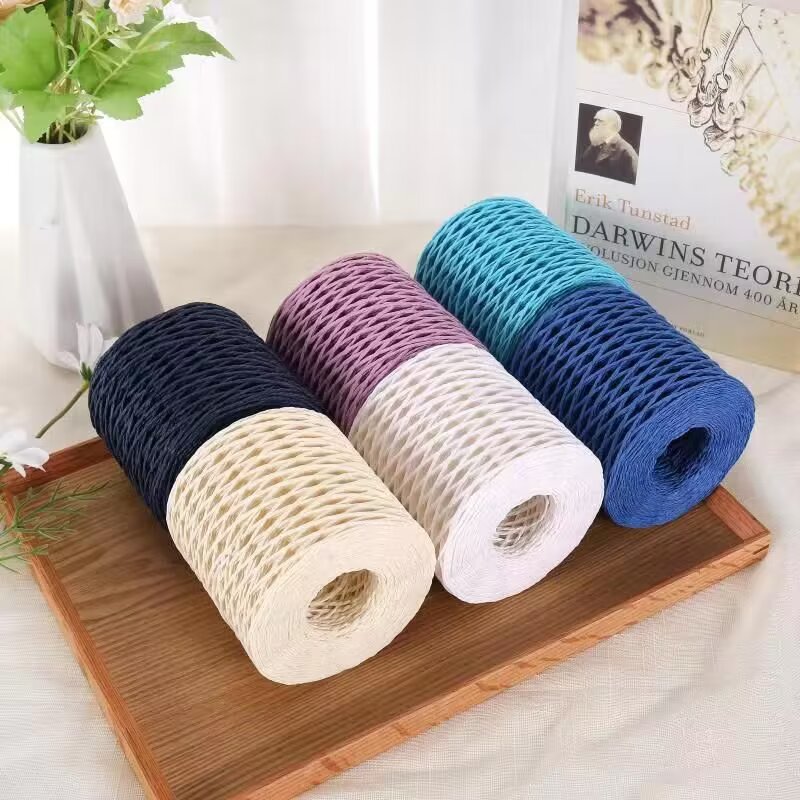 190g przędzy z rafii, przędzy  – Crochet Bag Raffia recenzja i cena