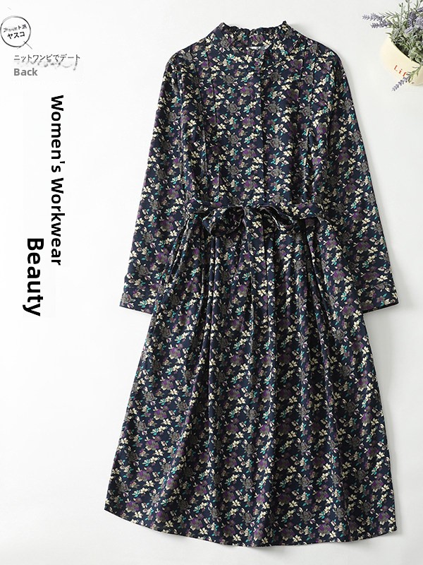 Elegancka sukienka w kwiatowy  – Midi Skirt Floral recenzja i cena