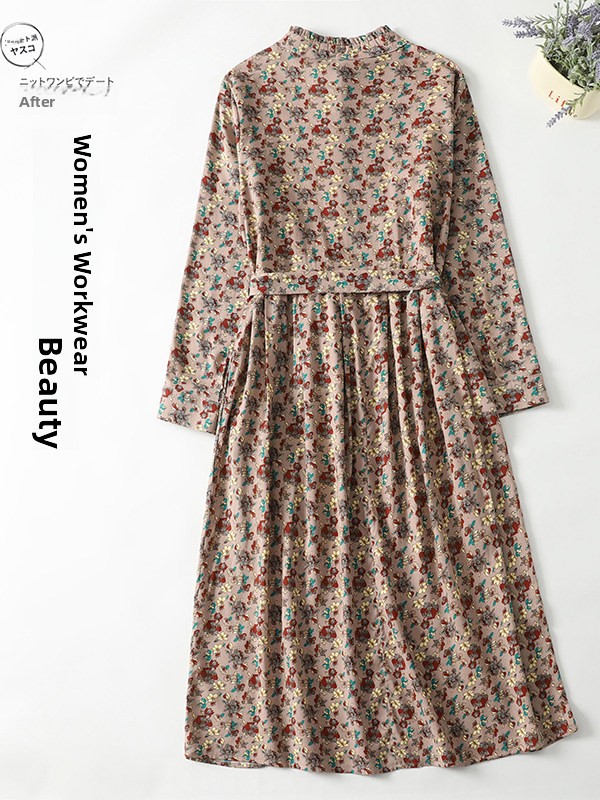 Elegancka sukienka w kwiatowy  – Midi Skirt Floral recenzja i cena