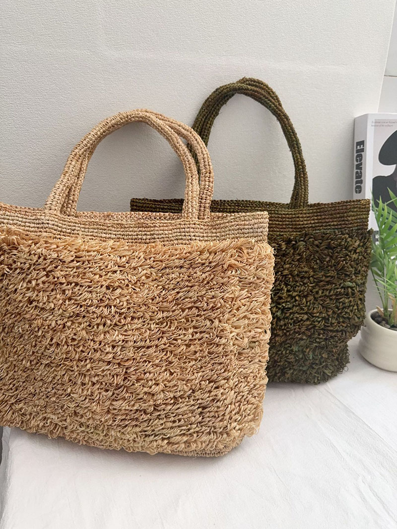 Luksusowa torba ze słomy rafii – Crochet Bag Raffia recenzja i cena